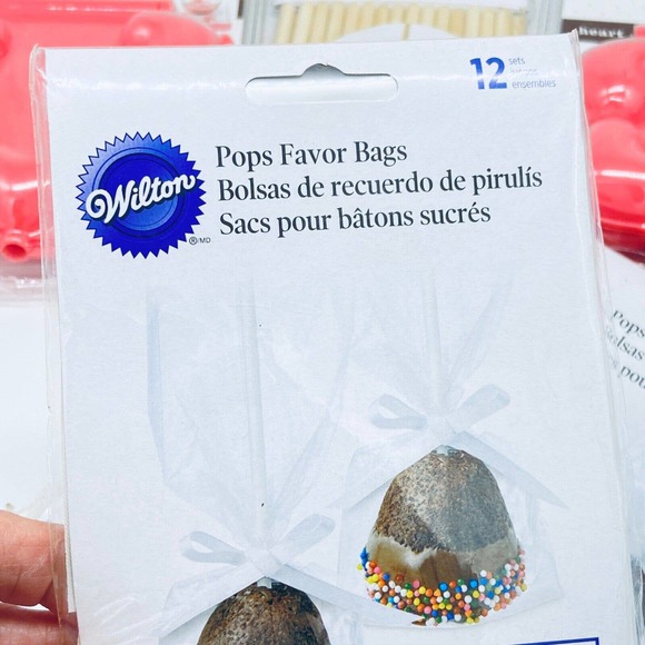 Candy Hearts Making Kit Molds Skewers And Bags Wilton - Picture 8 of 12